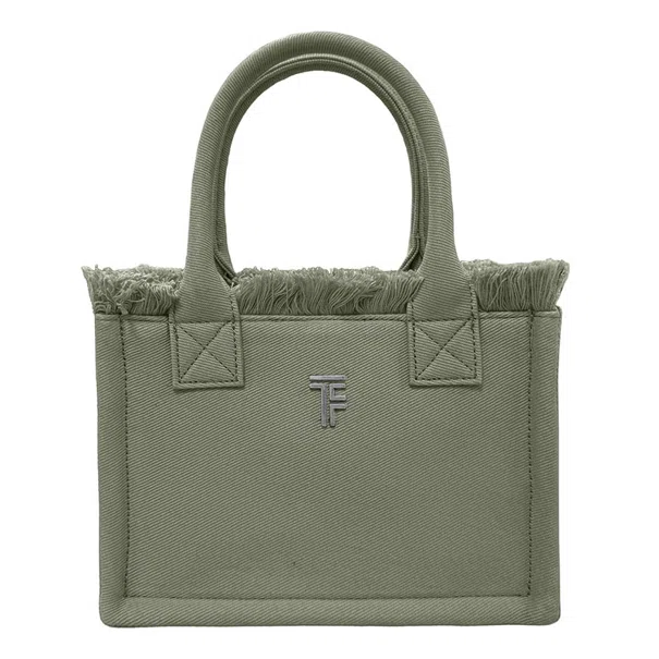 Τσάντα (20x9x14) Feel & Touch Caribbean Khaki Mini
