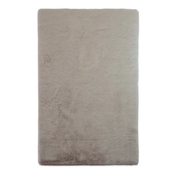 Γούνινο Χαλί (100x160) New Plan Puffy FC5 Taupe