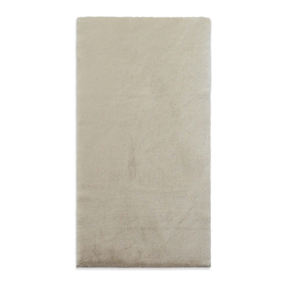 Γούνινο Χαλί Διαδρόμου (80x150) New Plan Puffy FC3 Beige
