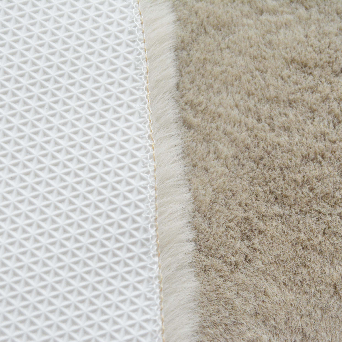 Γούνινο Χαλί (160X230) New Plan Puffy Fc3 Beige Χαλιά Σαλονιού Χειμερινά Μονόχρωμα Spitishop