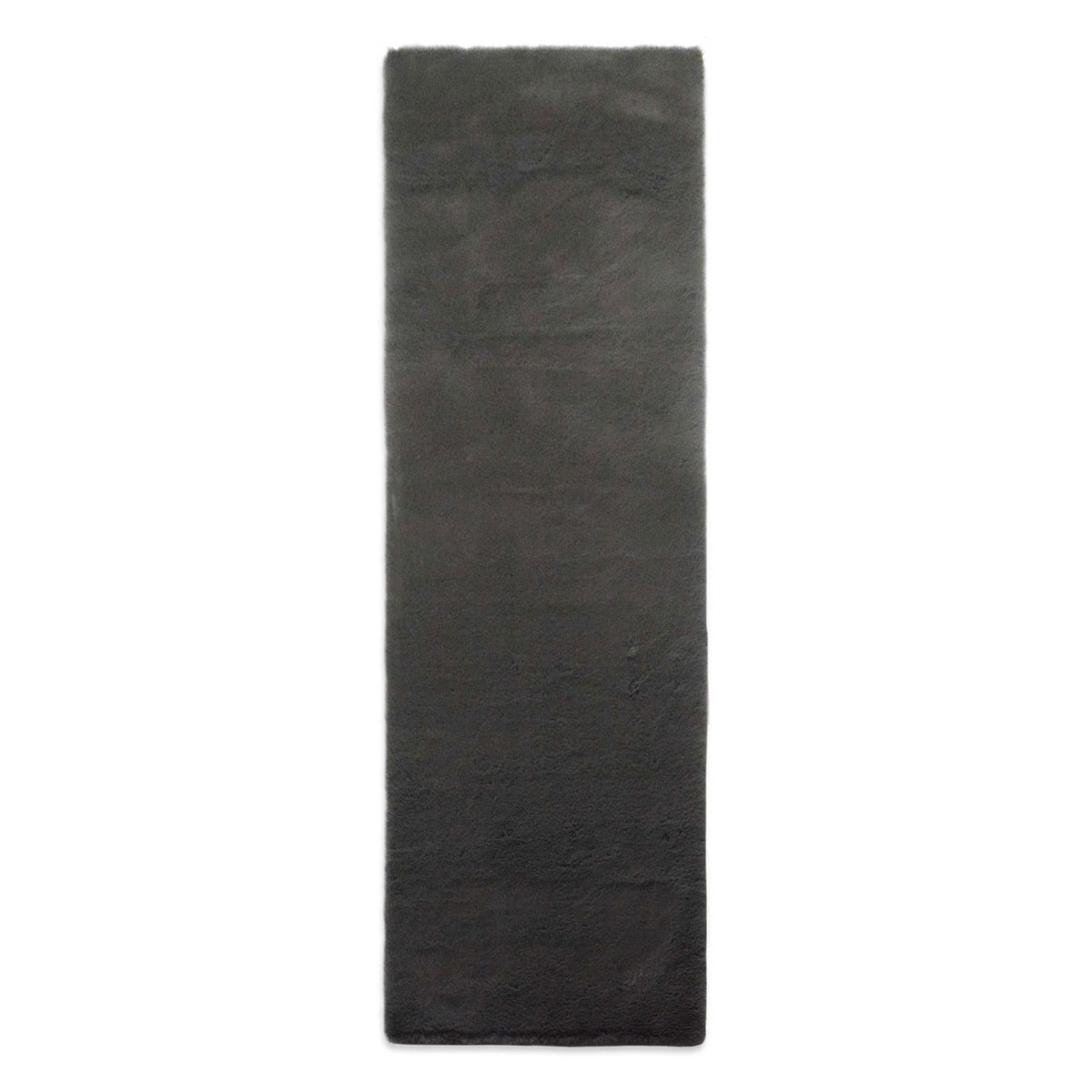 Γούνινο Χαλί Διαδρόμου (80x200) New Plan Puffy FC7A Dark Grey