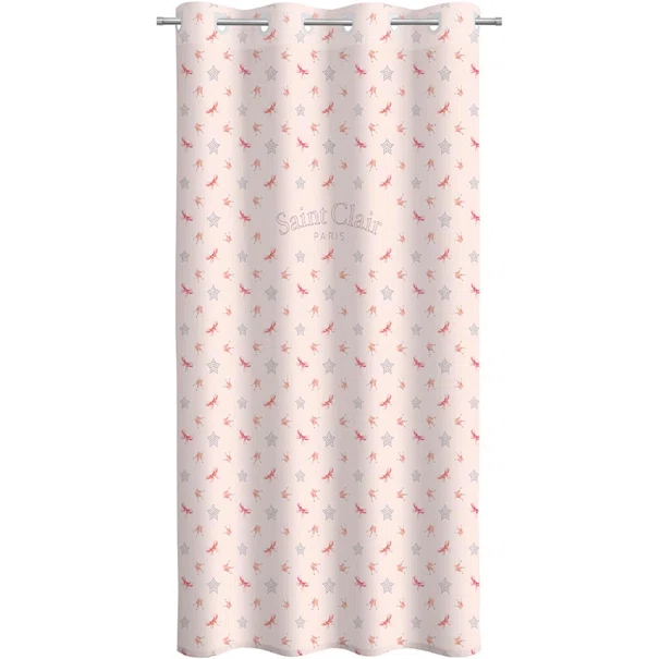 Παιδική Κουρτίνα (160x240) Με Τρουκς Saint Clair Rosie Pinky