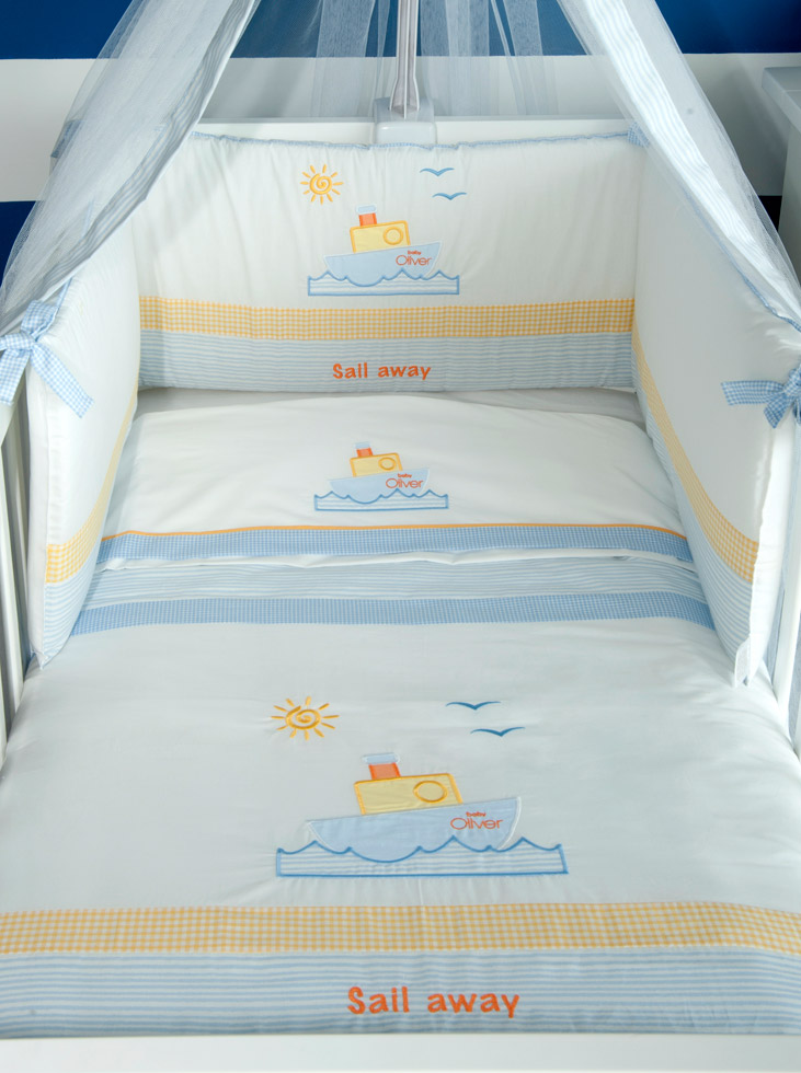 Σετ Κούνιας 3τμχ Baby Oliver Sail Away 632