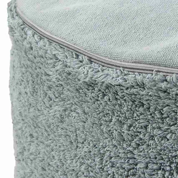 Πουφ (50x50x20) Lorena Canals Chill Vintage Blue