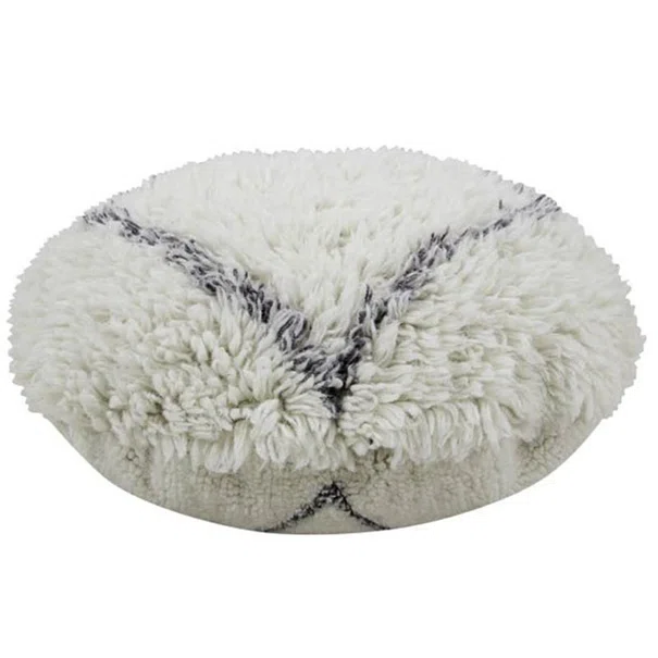 Πουφ (Φ70x20) Lorena Canals Woolable Berber Soul