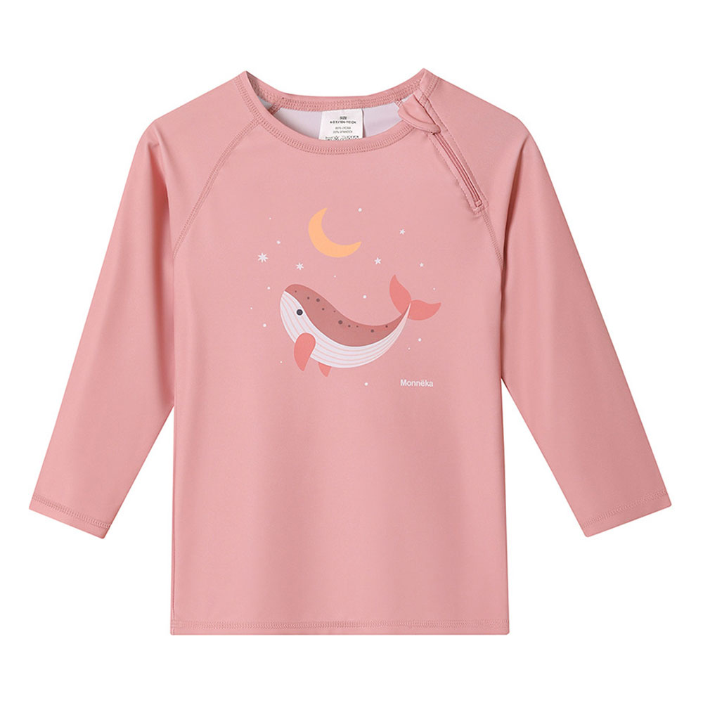 Παιδική Μπλούζα Με Αντηλιακή Προστασία Monneka Pink Whale