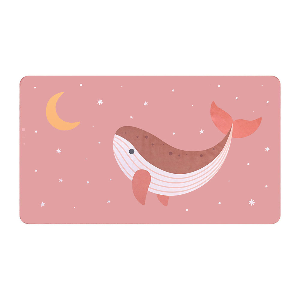 Παιδική Πετσέτα Θαλάσσης Microfiber (90x160) Monneka Pink Whale