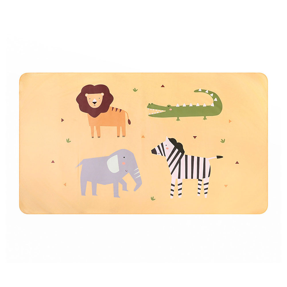 Παιδική Πετσέτα Θαλάσσης Microfiber (90x160) Monneka Wild Animals