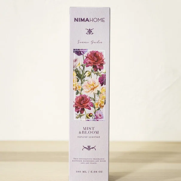 Αρωματικό Χώρου 180ml Με Στικς Nima Mist & Bloom