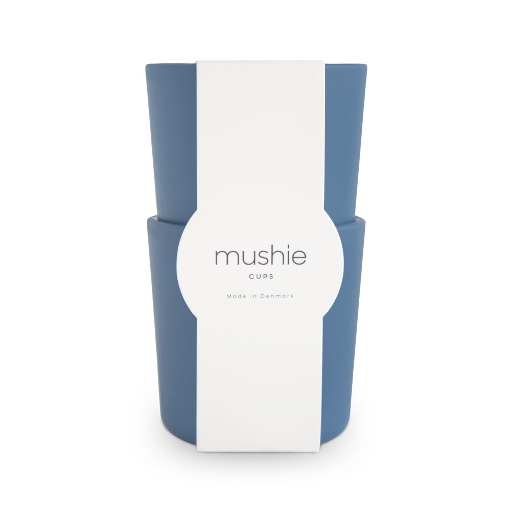 Ποτήρια 220Ml (Σετ 2Τμχ) Mushie Twilight Blue 66-102120 Παιδικά Είδη Φαγητού & Αξεσουάρ Σερβιρίσματος Εκπαίδευσης Spitishop