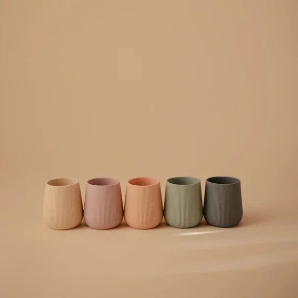 Ποτήρι Σιλικόνης 59ml Mushie Blush 66-101573
