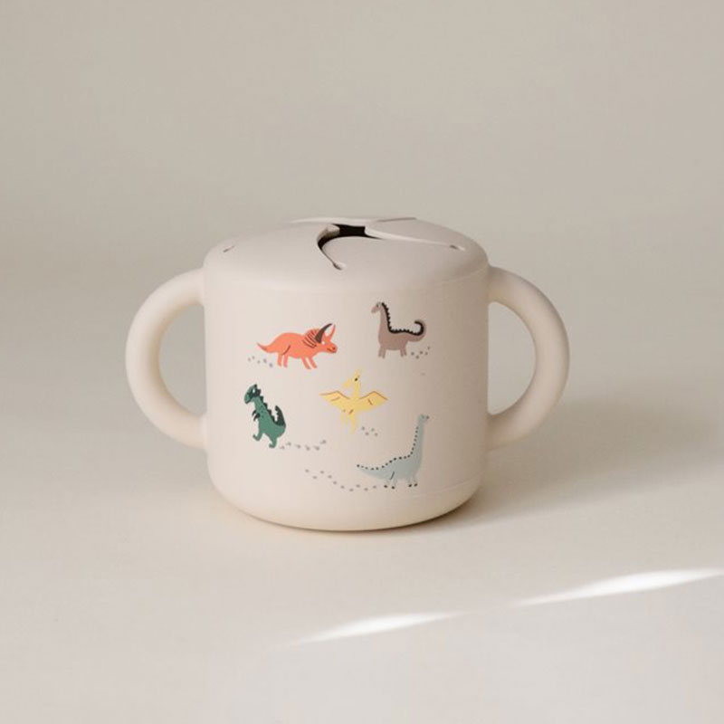 Κυπελάκι Για Σνακ 400ml Mushie Dinosaurs 66-102089