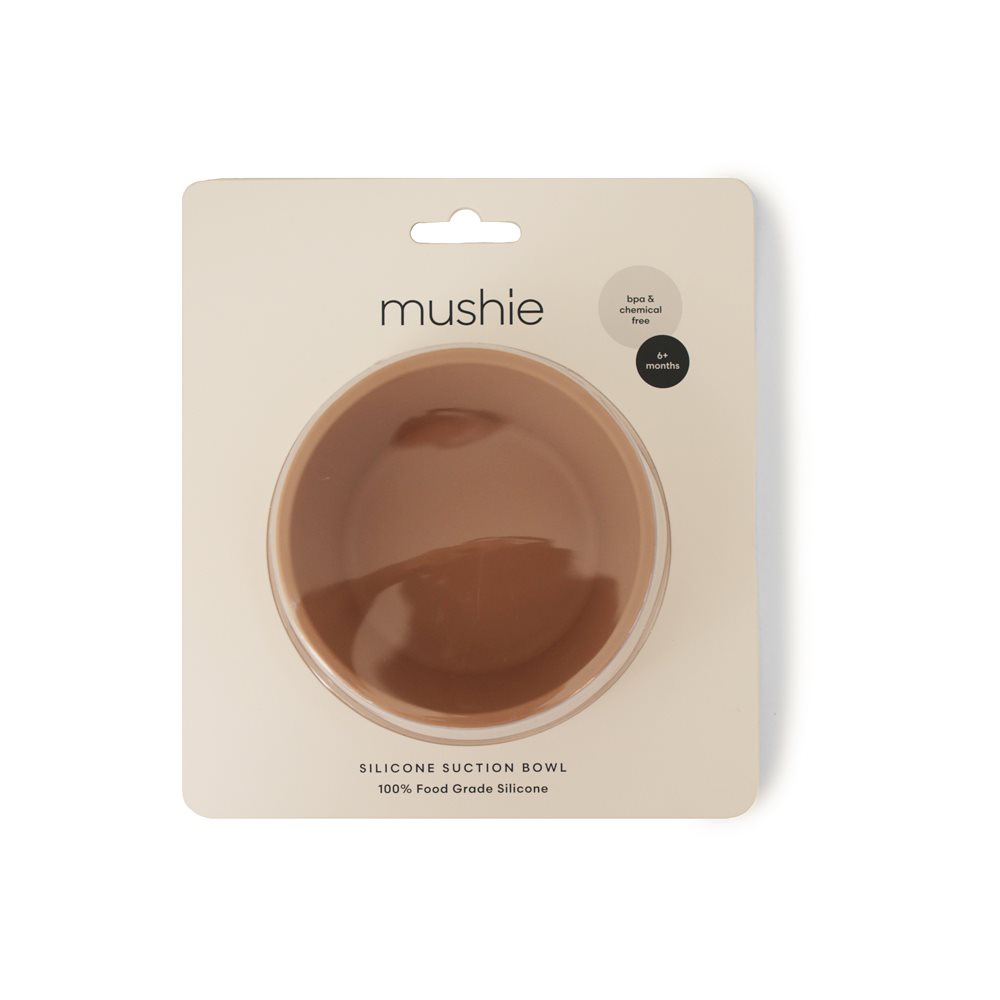 Μπολ Σιλικόνης 280Ml Mushie Cloudy Mauve 66-2330047 Παιδικά Είδη Φαγητού & Αξεσουάρ Σερβιρίσματος Βρεφικά Πιάτα - Spitishop