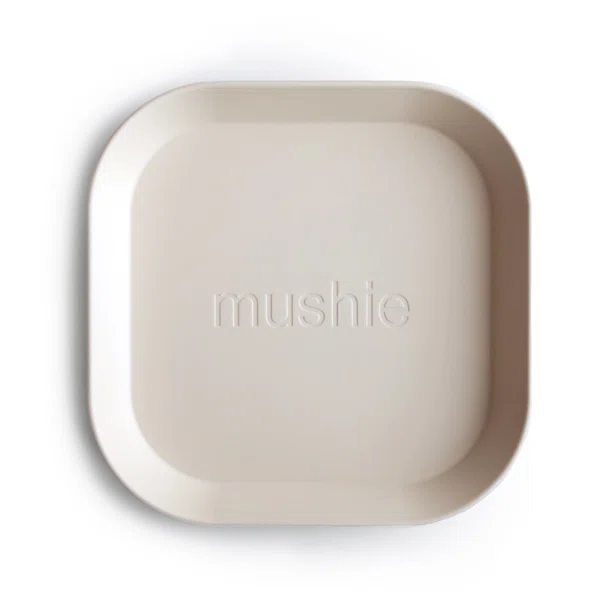 Πιάτα (Σετ 2τμχ) Mushie Ivory 66-2304094