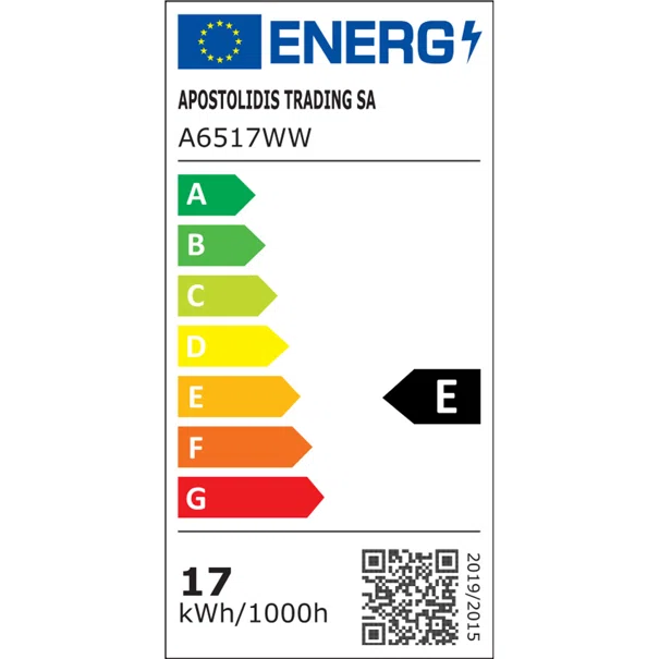 Λάμπα LED Diolamp E27/17W/3000K/1810Lm A6517WW
