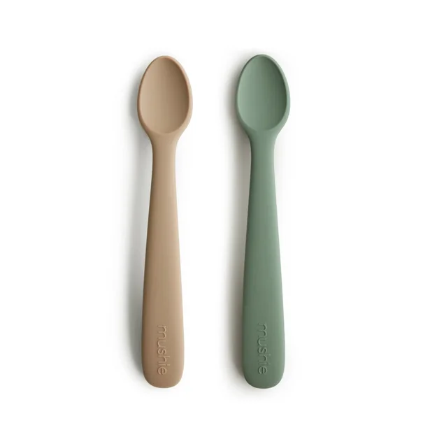 Κουτάλια Φαγητού (Σετ 2τμχ) Mushie Dried Thyme/Natura 66-2360273