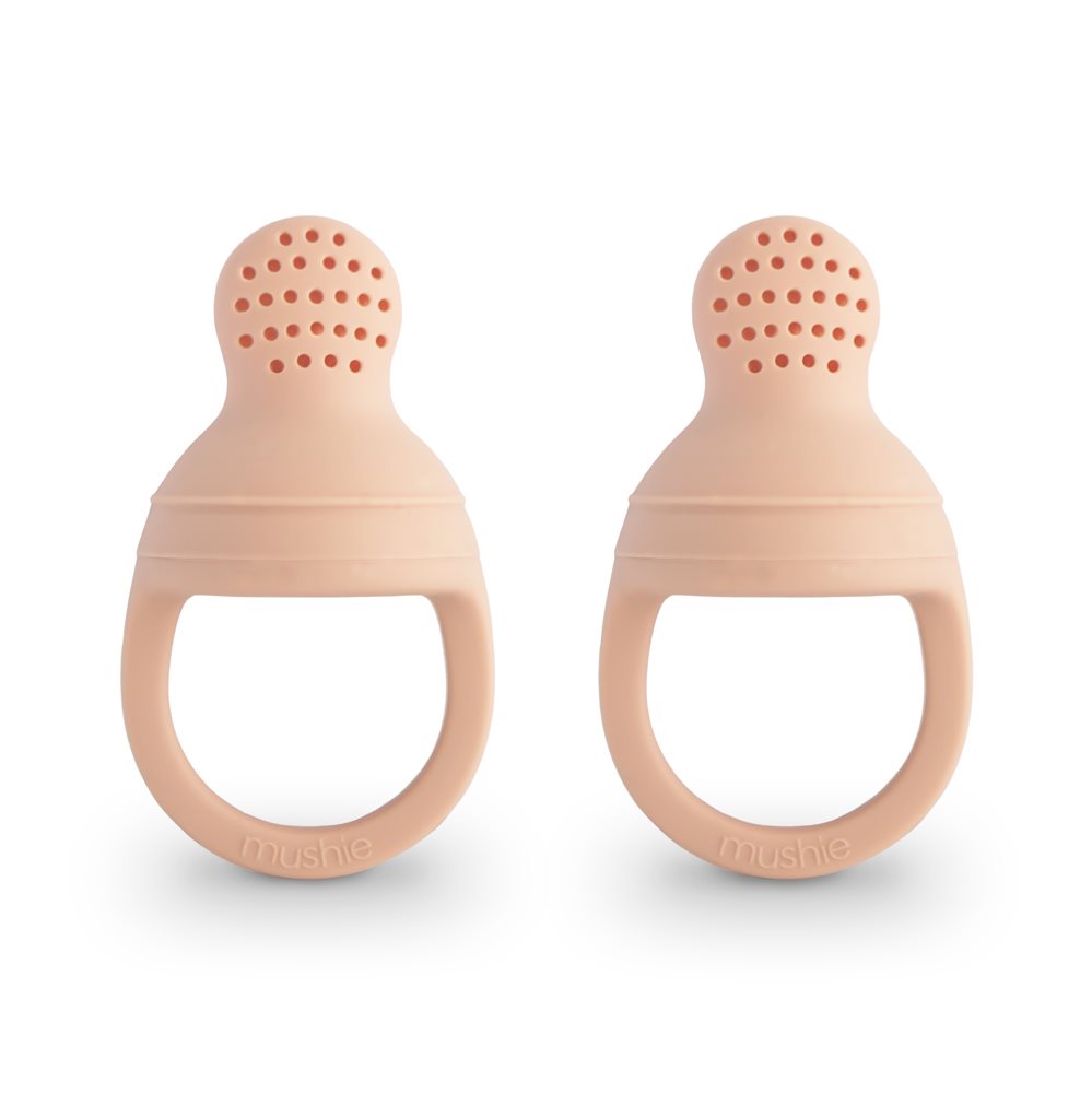 Πιπίλες Φαγητού (Σετ 2τμχ) Mushie Blush 66-101049
