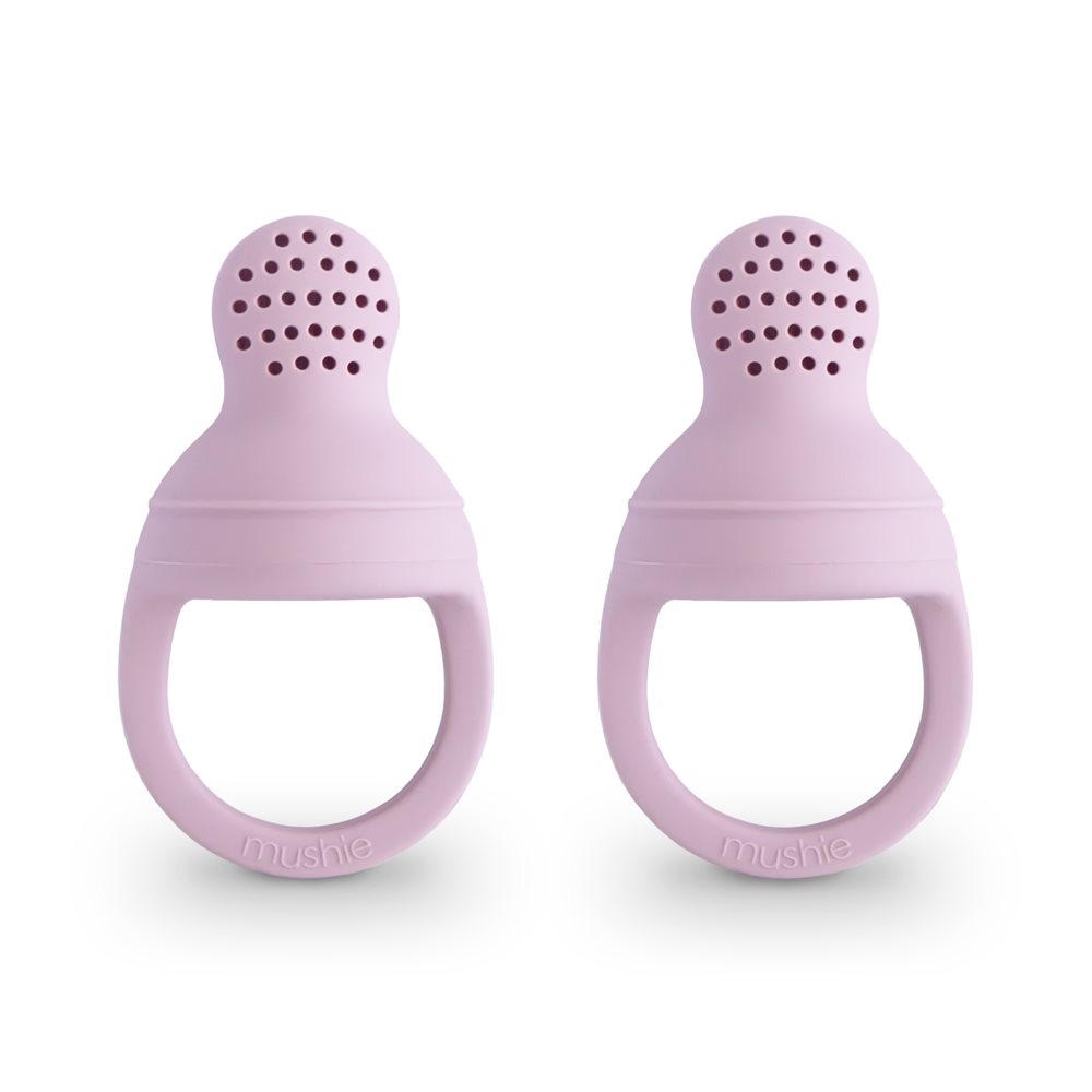 Πιπίλες Φαγητού (Σετ 2τμχ) Mushie Soft Lilac 66-101051