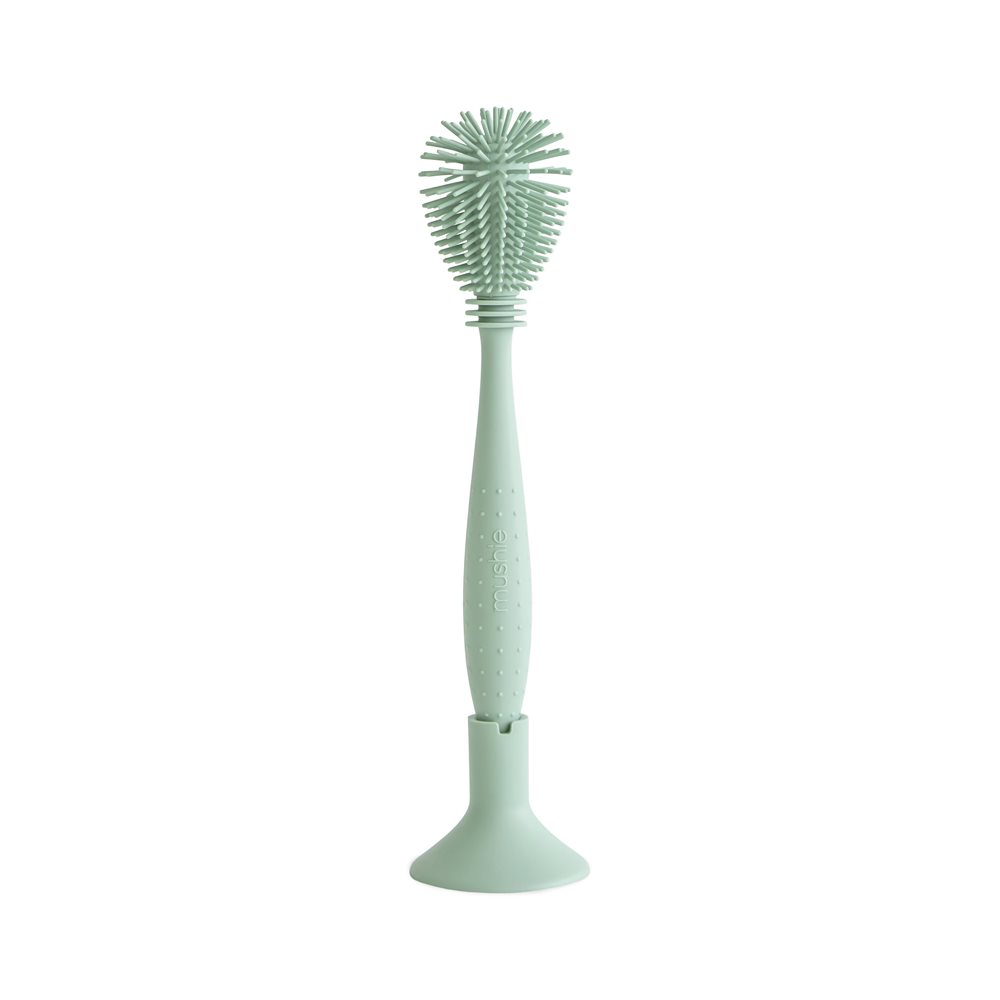 Βούρτσα Καθαρισμού Για Μπιμπερό & Θηλές Mushie Cambridge Blue 66-101732