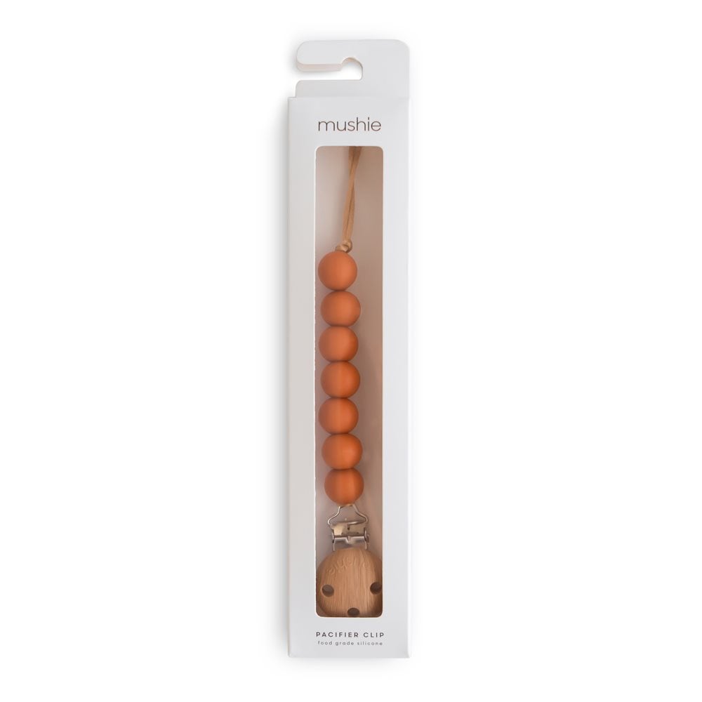 Κλιπ Πιπίλας Mushie Halo Clementine 66-2120042 Βρεφικά Πιπίλες Spitishop