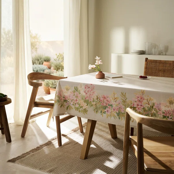 Αλέκιαστο Τραπεζομάντηλο (135x135) Gofis Home Feaven 414