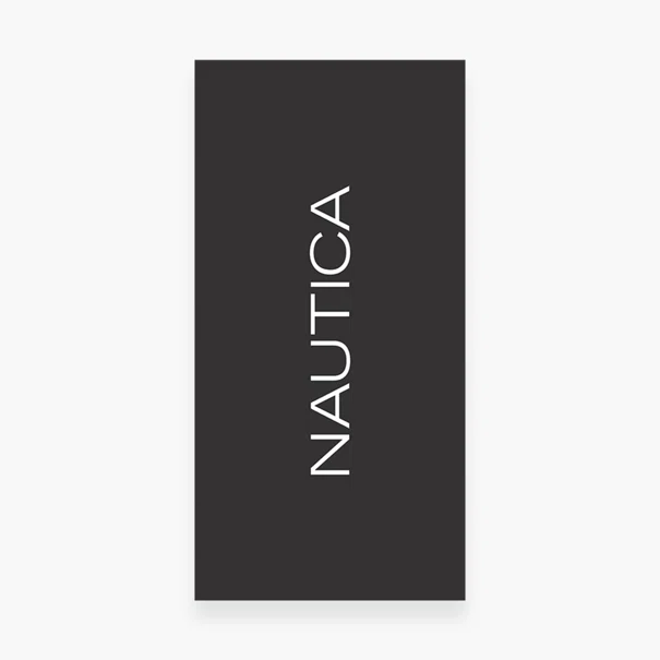 Πετσέτα Θαλάσσης (80x160) Nautica By Nef-Nef Homeware Logo Black