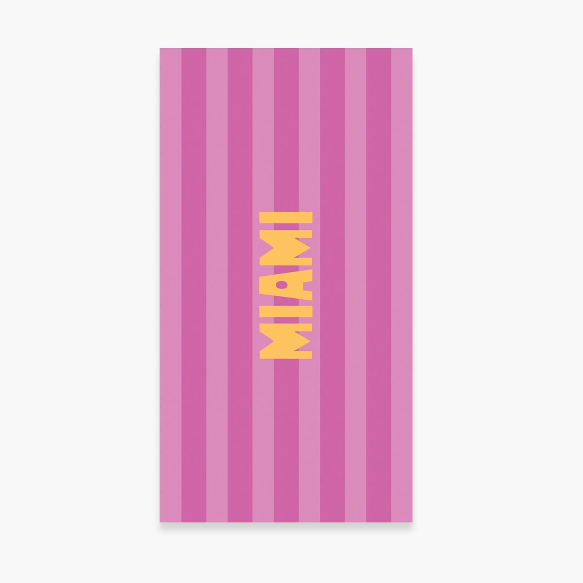 Πετσέτα Θαλάσσης (80x160) Nef-Nef Homeware Miami Mauve