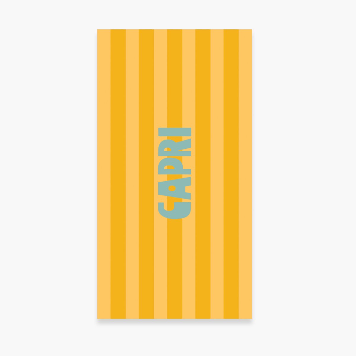 Πετσέτα Θαλάσσης (80x160) Nef-Nef Homeware Capri Yellow