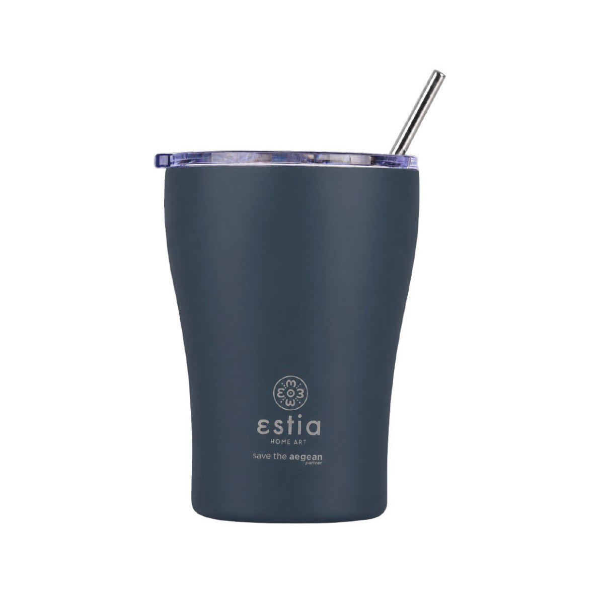 Ποτήρι Θερμός 350ml Estia Save The Aegean Indigo 01-41427