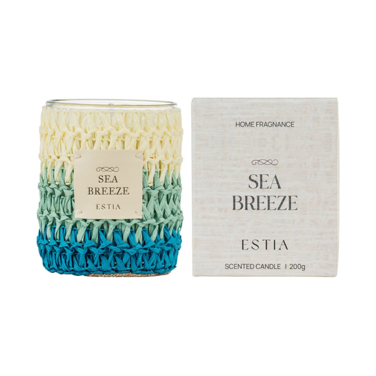Κερί Αρωματικό 200gr Estia Sea Breeze 04-41250