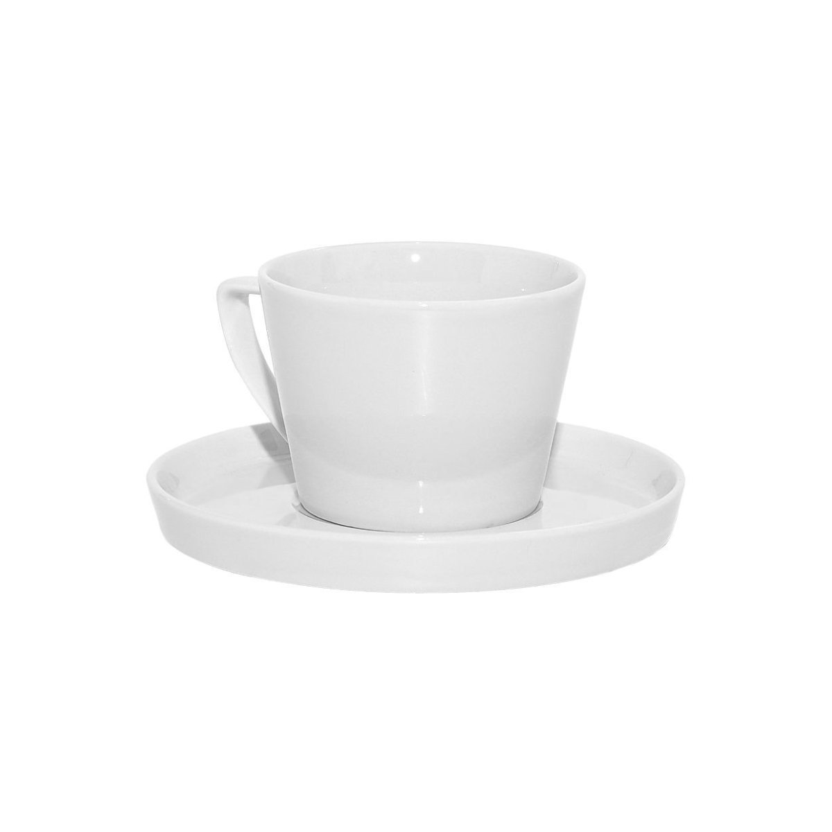 Φλυτζάνι Καφέ 220ml + Πιατάκι Estia Kyra White 07-39035