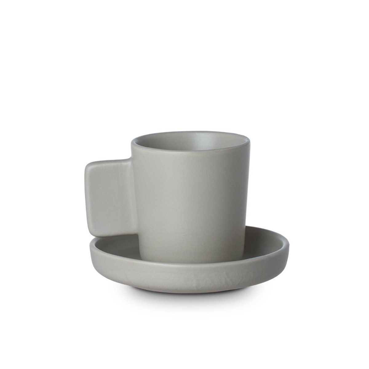 Φλυτζάνι Espresso 90ml + Πιατάκι Estia Fine Grind Beige 07-35518