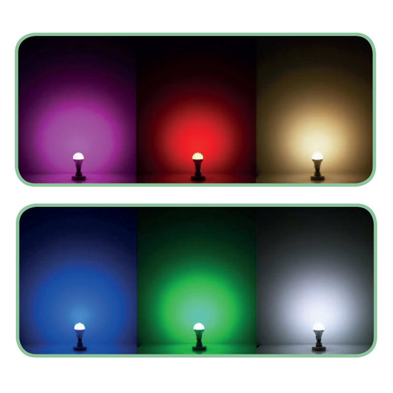 Λάμπα LED Diolamp RGBW Dimmable E27/8W/3000K/650Lm A608RGBWN