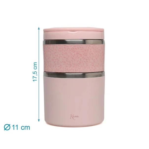 Βρεφικό Θερμός Φαγητού 930ml Kiokids Ροζ 6626