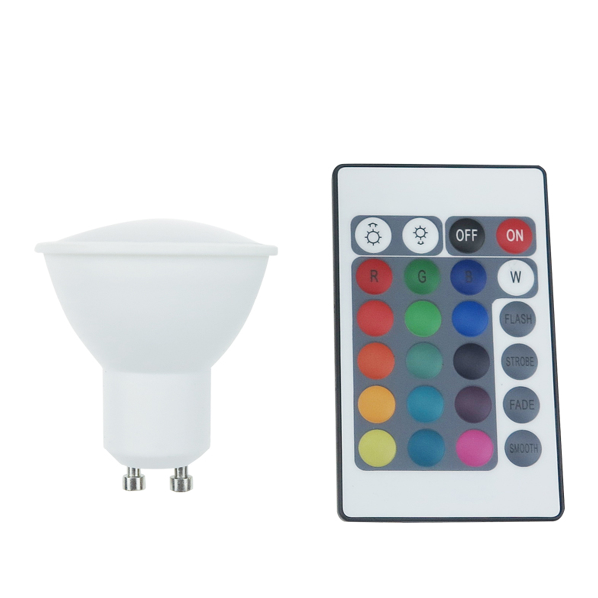 Λάμπα LED Diolamp RGBW Dimmable GU10/5W/3000K/400Lm GU105RGBWN