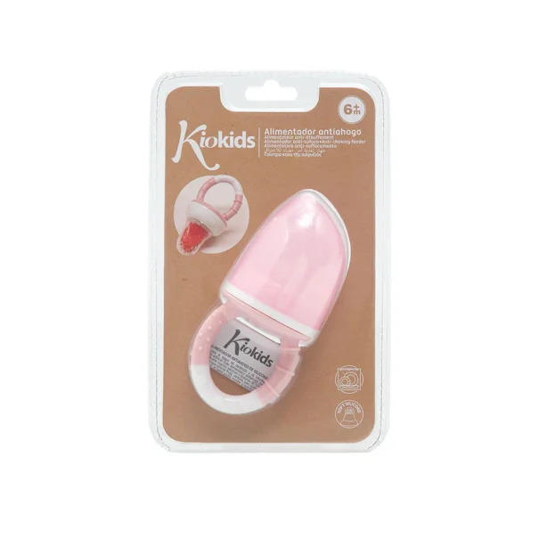 Πιπίλα Φαγητού Kiokids Ροζ 5394