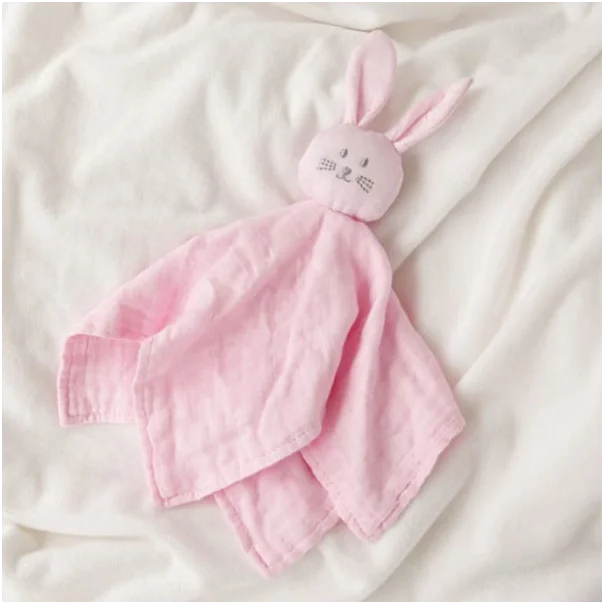 Πανάκι Παρηγοριάς Kiokids Bunny Ροζ 6507