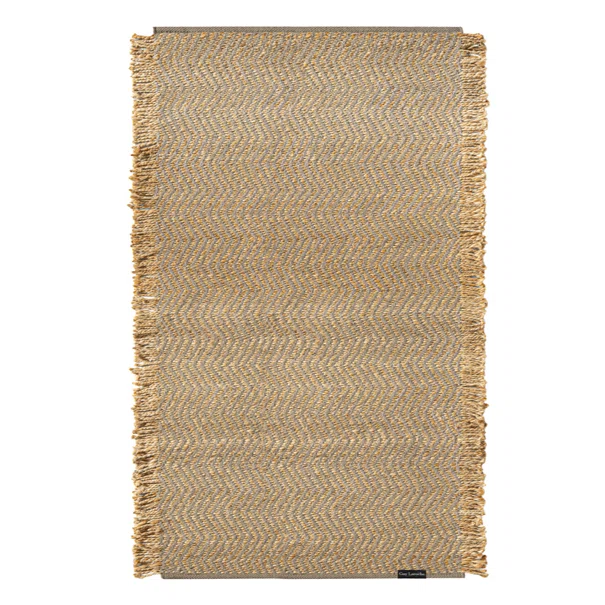 Χαλί Καλοκαιρινό (140x200) Guy Laroche Zigk Zagk Taupe