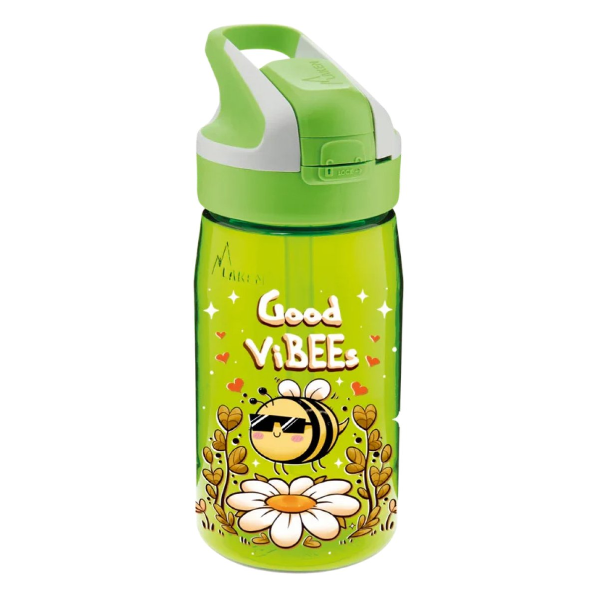 Παγούρι 450ml Με Καλαμάκι Laken Vibees