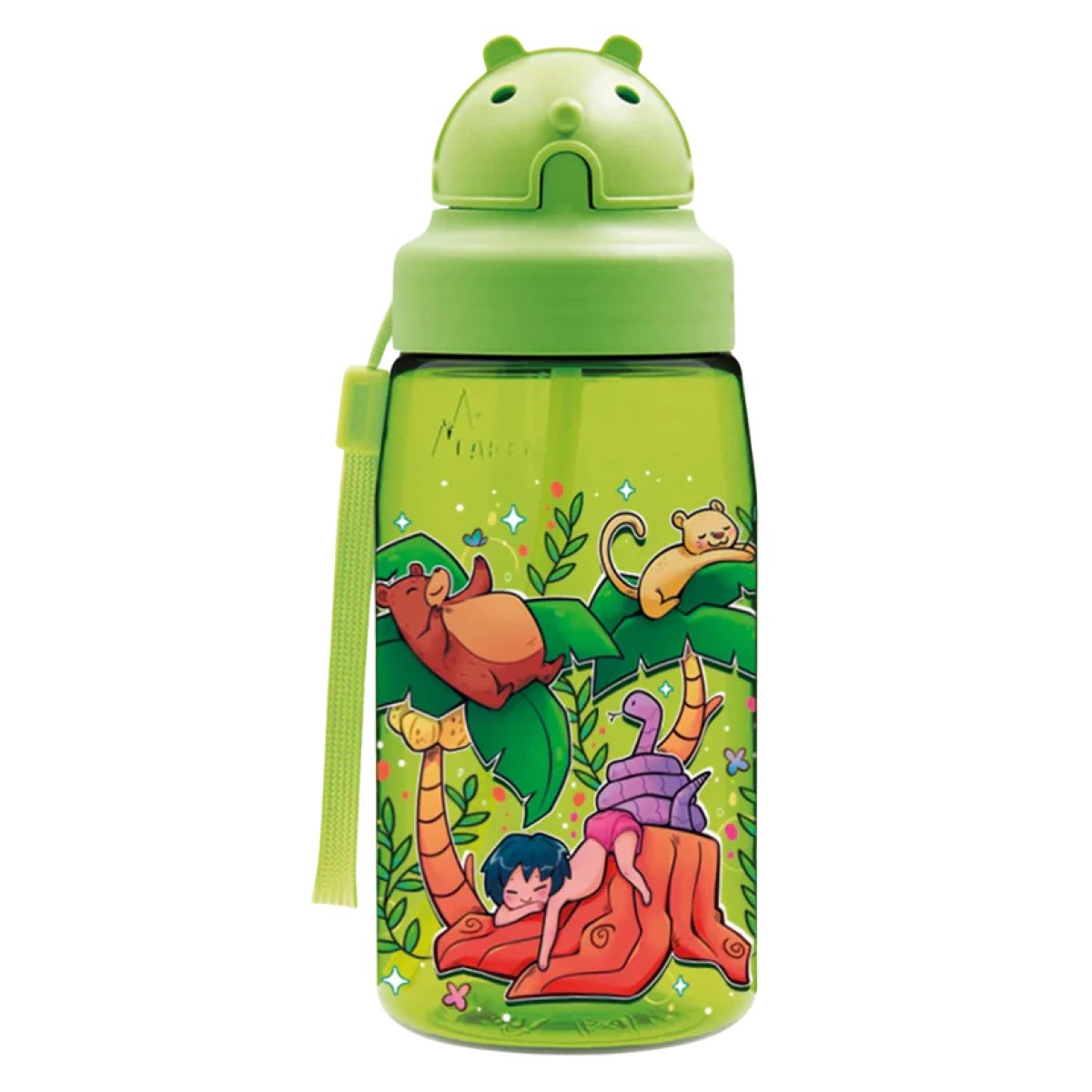 Παγούρι 450ml Με Καλαμάκι Laken The Jungle Book
