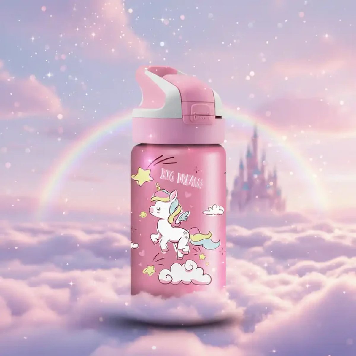 Παγούρι - Θερμός 350Ml με Καλαμάκι Laken Uni Dreams Παιδικά Είδη Φαγητού & Αξεσουάρ Σερβιρίσματος Παγούρια Spitishop