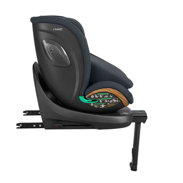 Κάθισμα Αυτοκινήτου ISOfix (40-150εκ. Ύψος) Kikka Boo i-Twist i-size Grey 2026