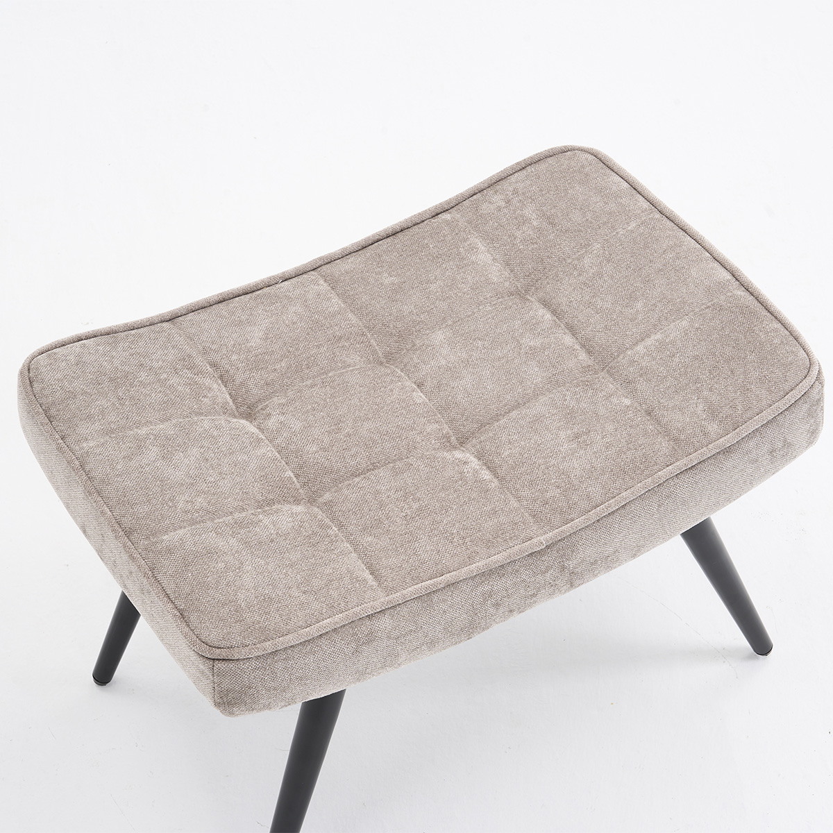 Υποπόδιο (60X40X38) Spitishop Ease Grey Έπιπλα Σαλονιού Πολυθρόνες Spitishop