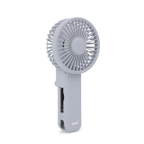 Ανεμιστηράκι Χειρός/Επιτραπέζιο USB Saro Grey 13421