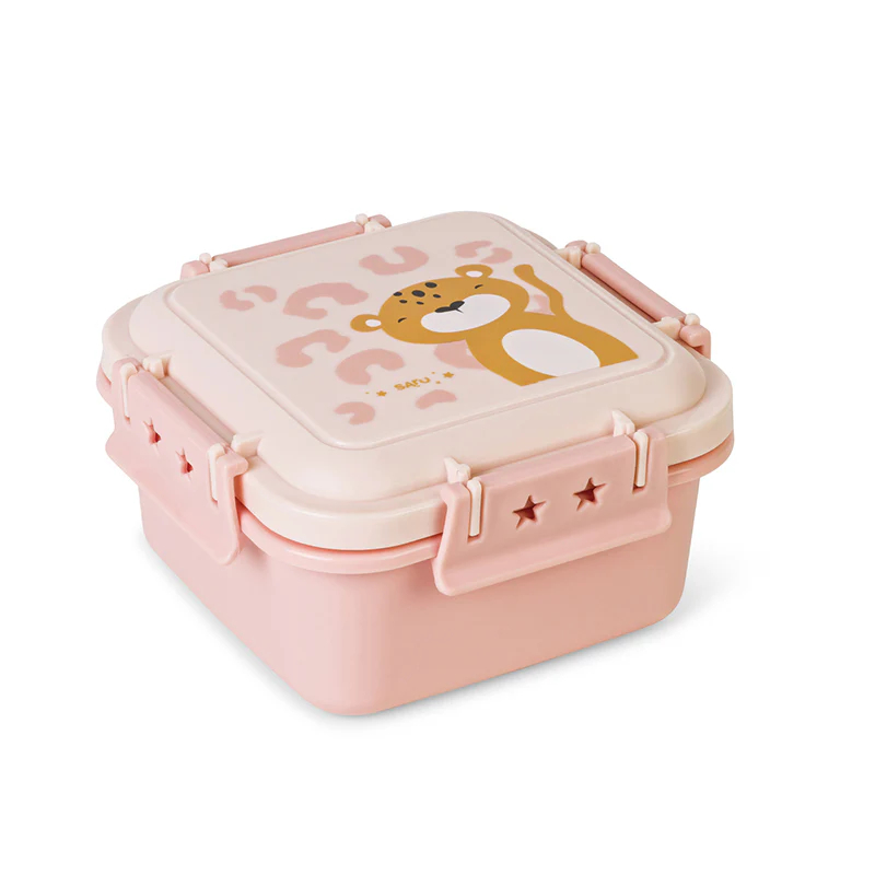 Φαγητοδοχείο Με Χωρίσματα 650ml Saro Born To Be Wild 70081
