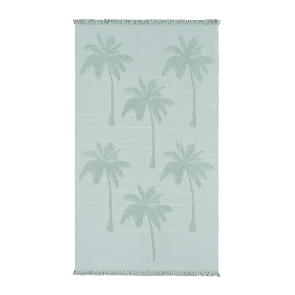 Πετσέτα Θαλάσσης - Παρεό (95x160) Kentia Stylish Cocos 10 Green
