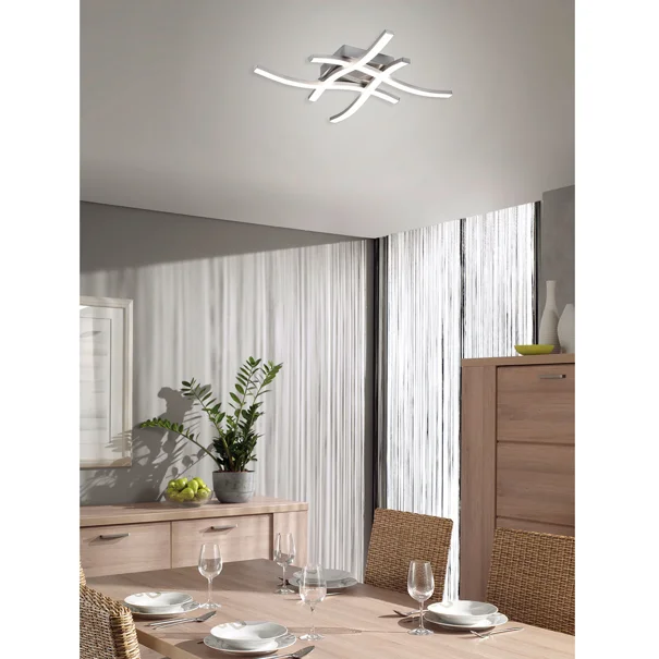 Φωτιστικό Πλαφονιέρα LED RL Route Silver R62474407
