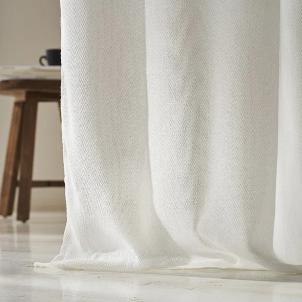 Κουρτίνα (140x295) Με Τρέσα Gofis Home Velmira Off White 509/05