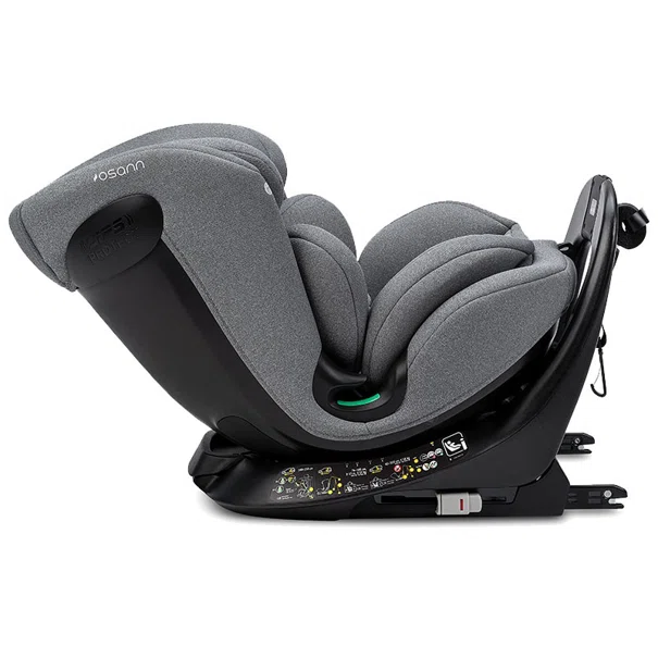 Κάθισμα Αυτοκινήτου ISOfix (0-36kg/40-150εκ. Ύψος) Osann Taos 360 i-Size Iron