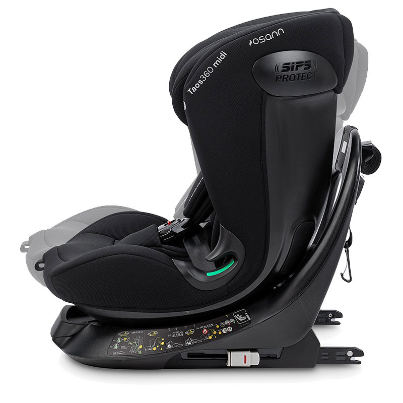 Κάθισμα Αυτοκινήτου Isofix (9-36Kg 76-150Εκ Ύψος) Osann Taos Midi 360 I-Size Carbon Βρεφικά Καθίσματα Spitishop
